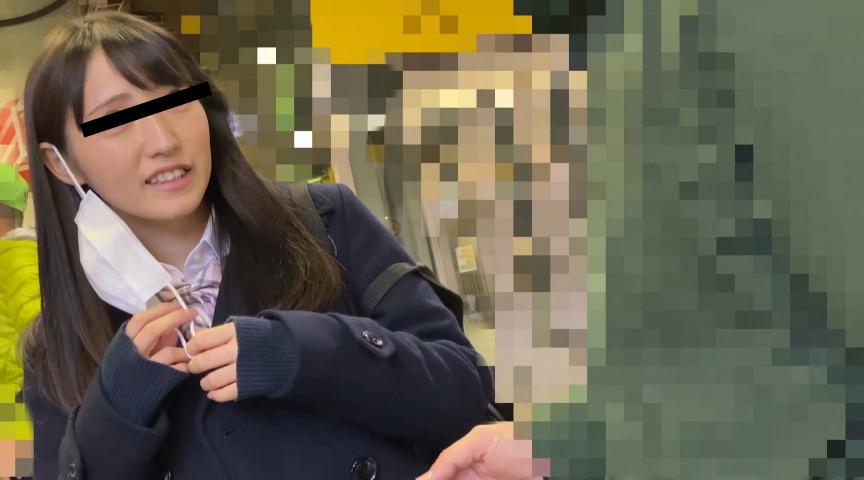 美人JK 痴漢ぶっかけ